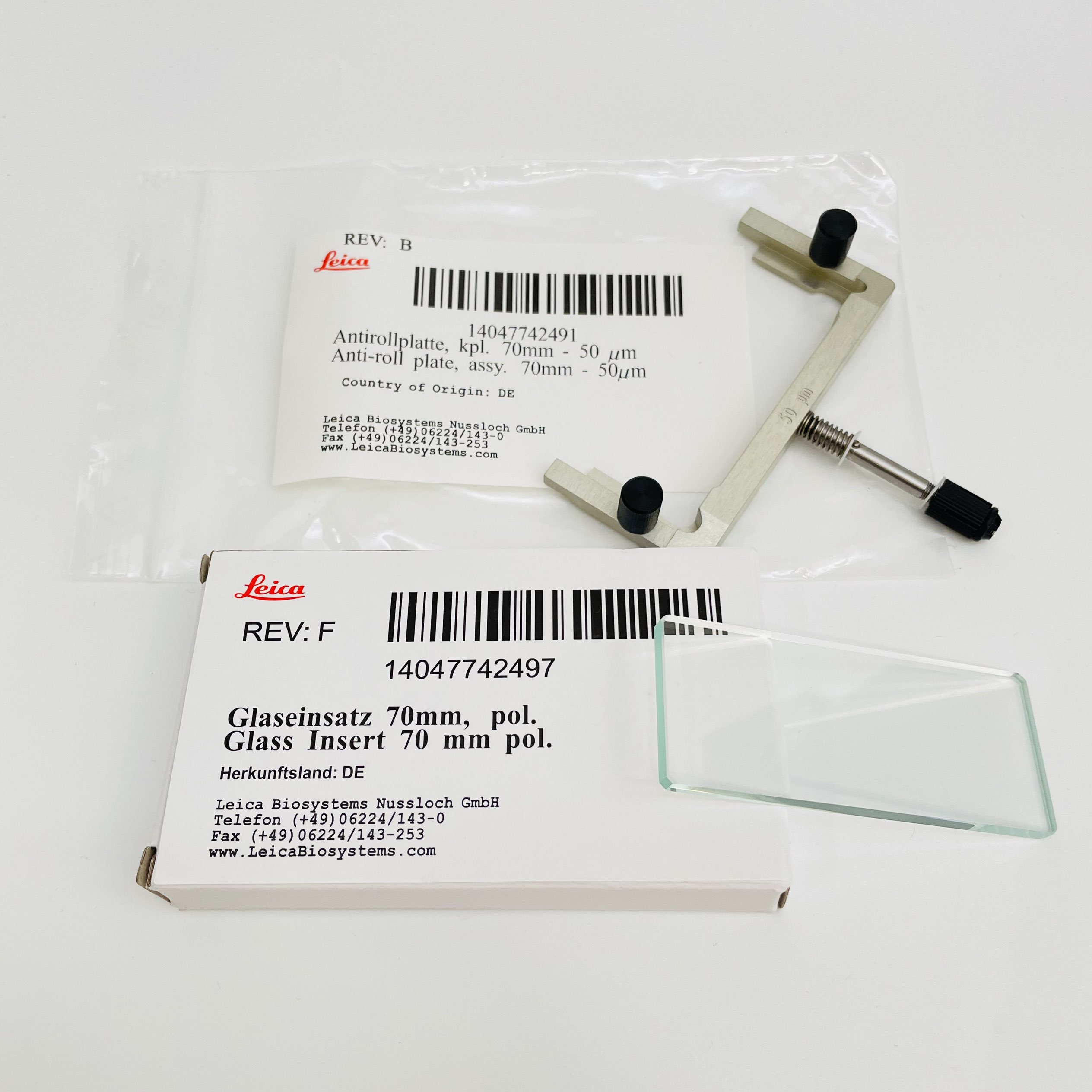 德国原装进口徕卡Leica冰冻切片机防卷板套装14047742491 Anti-roll plate, assy. 70mm - 50µm 德国原装进口徕卡Leica冰冻切片机防卷板套装14047742491 Anti-roll plate, assy. 70mm - 50µm