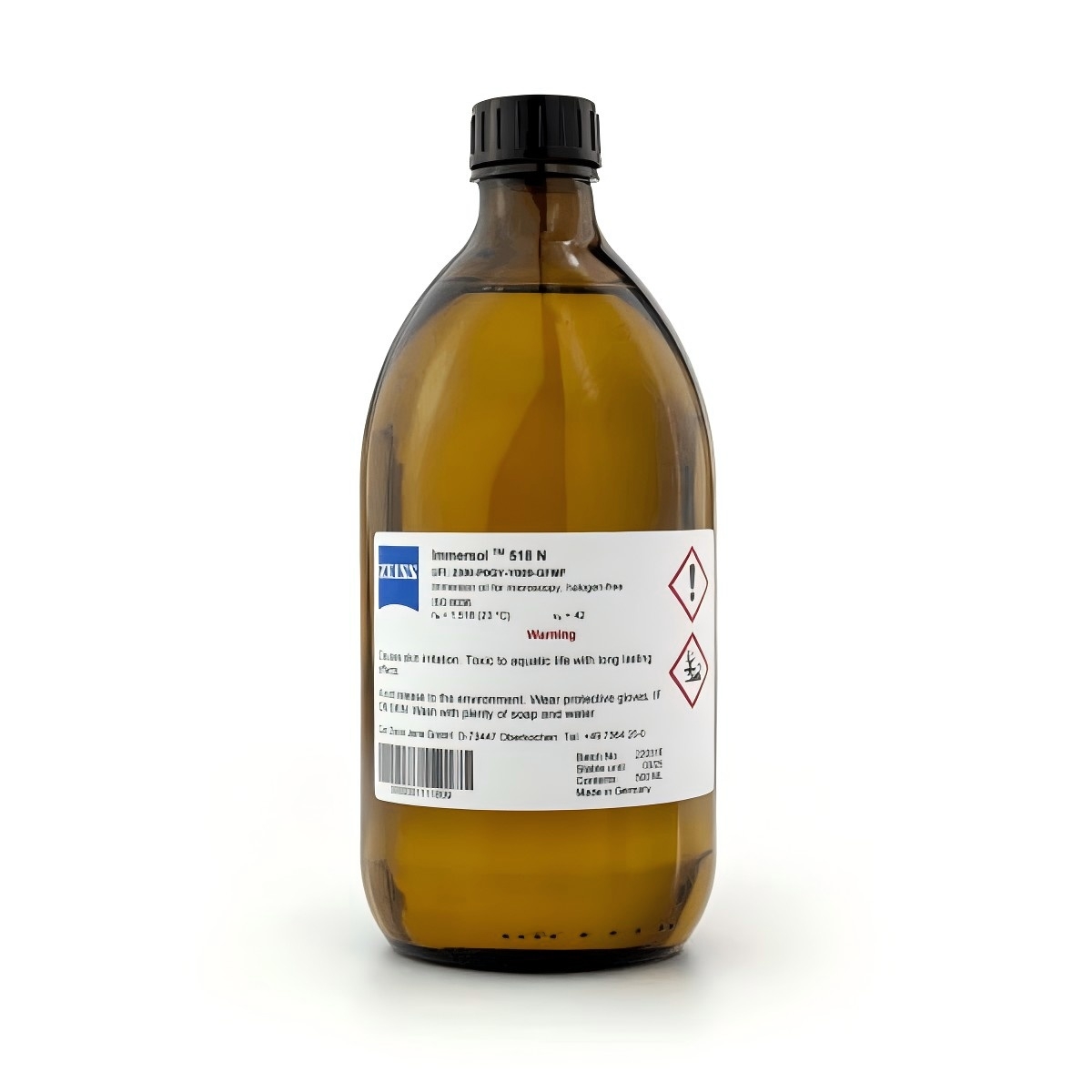 德国原装进口蔡司ZEISS普通镜油Zeiss Immersol 518N 500ml Immersion oil 000000-1111-809 德国原装进口蔡司ZEISS普通镜油Zeiss Immersol 518N 500ml Immersion oil 000000-1111-809