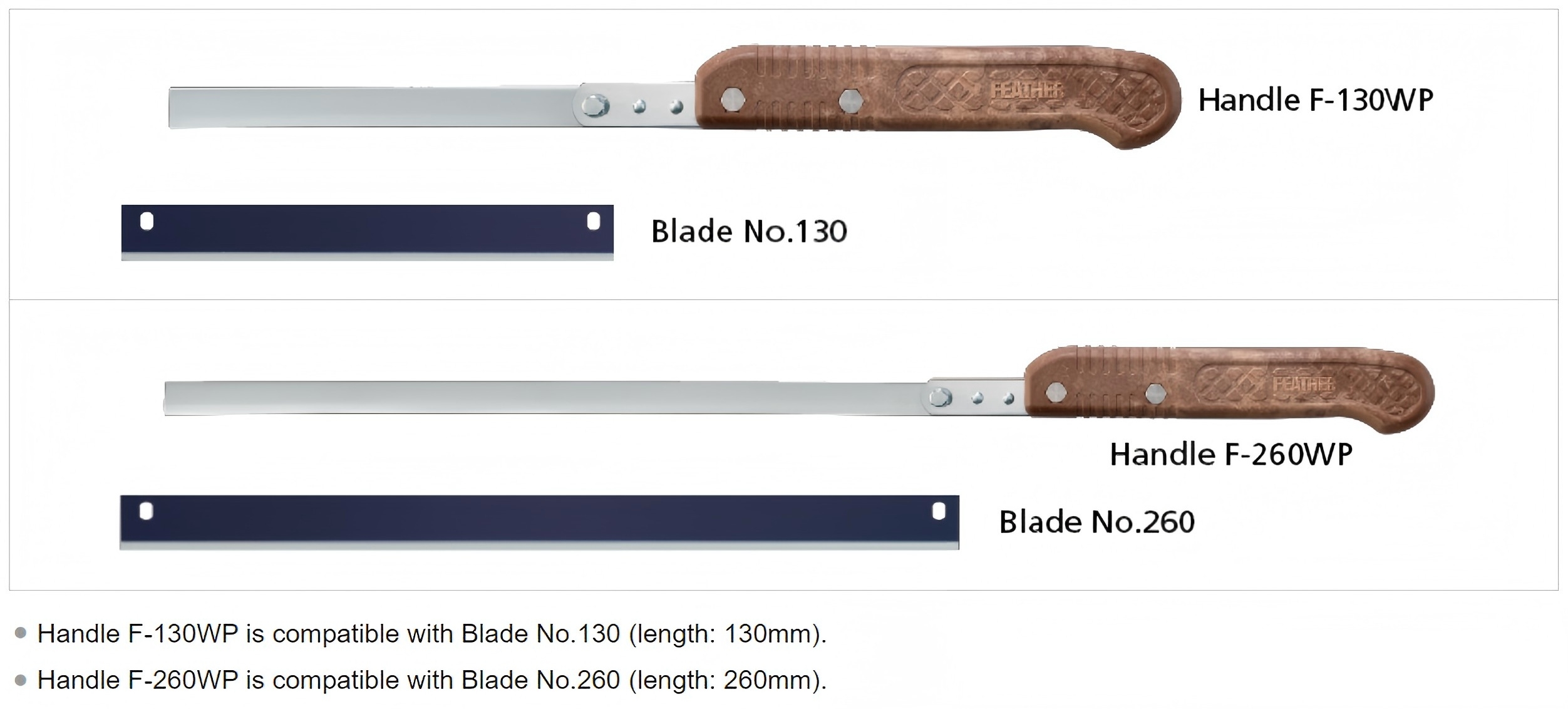 原装进口日本羽毛Feather组织修块刀柄F-130WP、F-260WP取材解剖刀片Trimming Knife Handle and Blade NO.130、NO.260 原装进口日本羽毛Feather组织修块刀柄F-130WP、F-260WP取材解剖刀片Trimming Knife Handle and Blade NO.130、NO.260