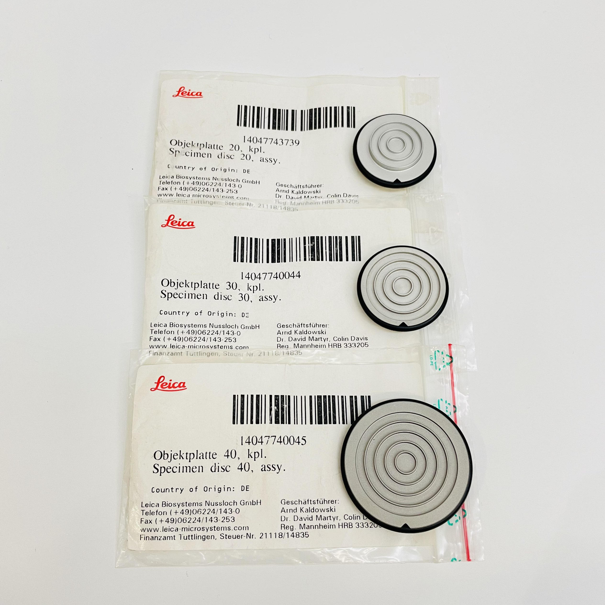 原装进口徕卡Leica莱卡CM1950冰冻切片机专用冷冻头/金属样品托/样品头/托盘Specimen disc 20mm、30mm、40mm、55mm 原装进口徕卡Leica莱卡CM1950冰冻切片机专用冷冻头/金属样品托/样品头/托盘Specimen disc 20mm、30mm、40mm、55mm