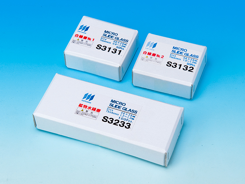 日本原装进口松浪硝子Matsunami矿物岩相分析载玻片/偏光显微镜载玻片S3131、S3132、S3233 日本原装进口松浪硝子Matsunami矿物岩相分析载玻片/偏光显微镜载玻片S3131、S3132、S3233