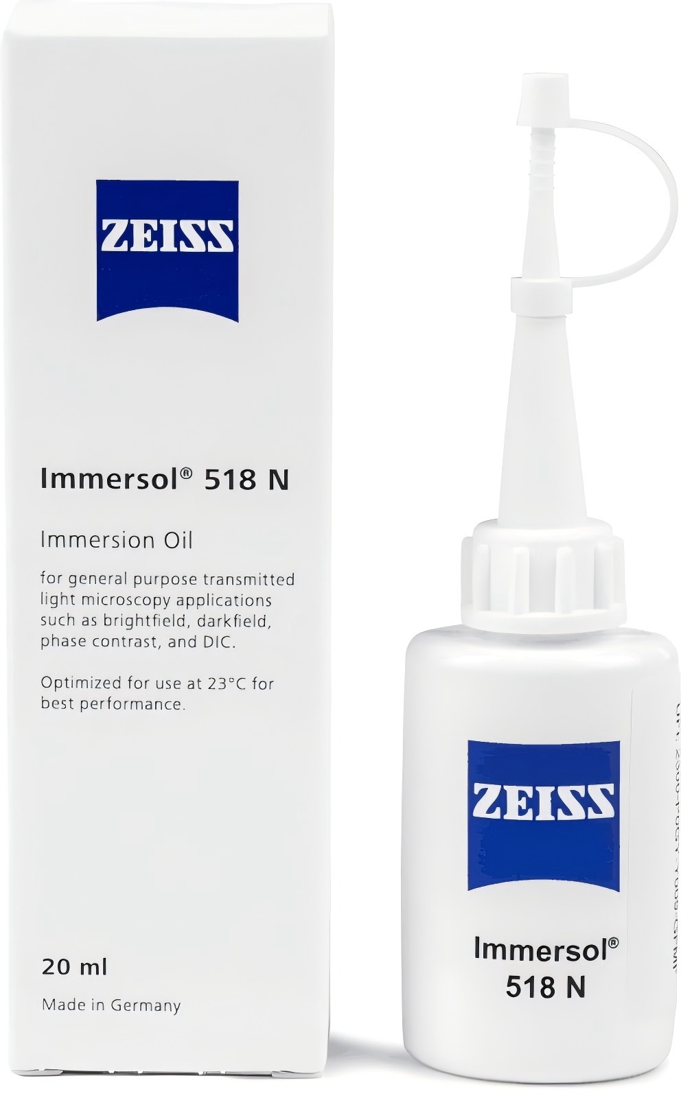 德国原装进口蔡司ZEISS普通镜油Zeiss Immersol 518 N Immersion oil 20 ml - boxed 433802-9000-000 德国原装进口蔡司ZEISS普通镜油Zeiss Immersol 518 N Immersion oil 20 ml - boxed 433802-9000-000