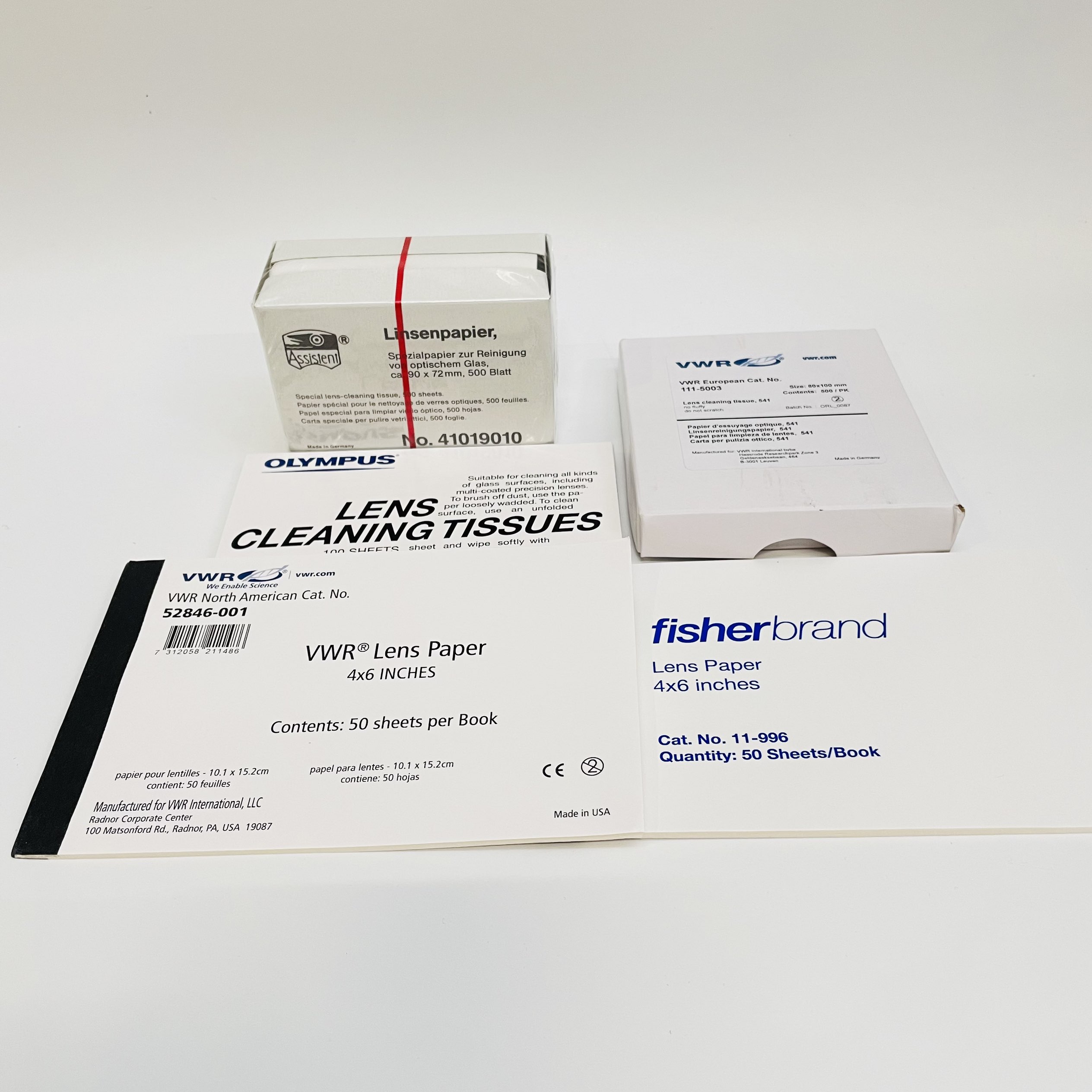 原装进口显微镜镜头擦拭纸/搽镜纸Lens Cleaning Tissues Paper (Assistent、Olympus、VWR、Fisher) 原装进口显微镜镜头擦拭纸/搽镜纸Lens Cleaning Tissues Paper (Assistent、Olympus、VWR、Fisher)