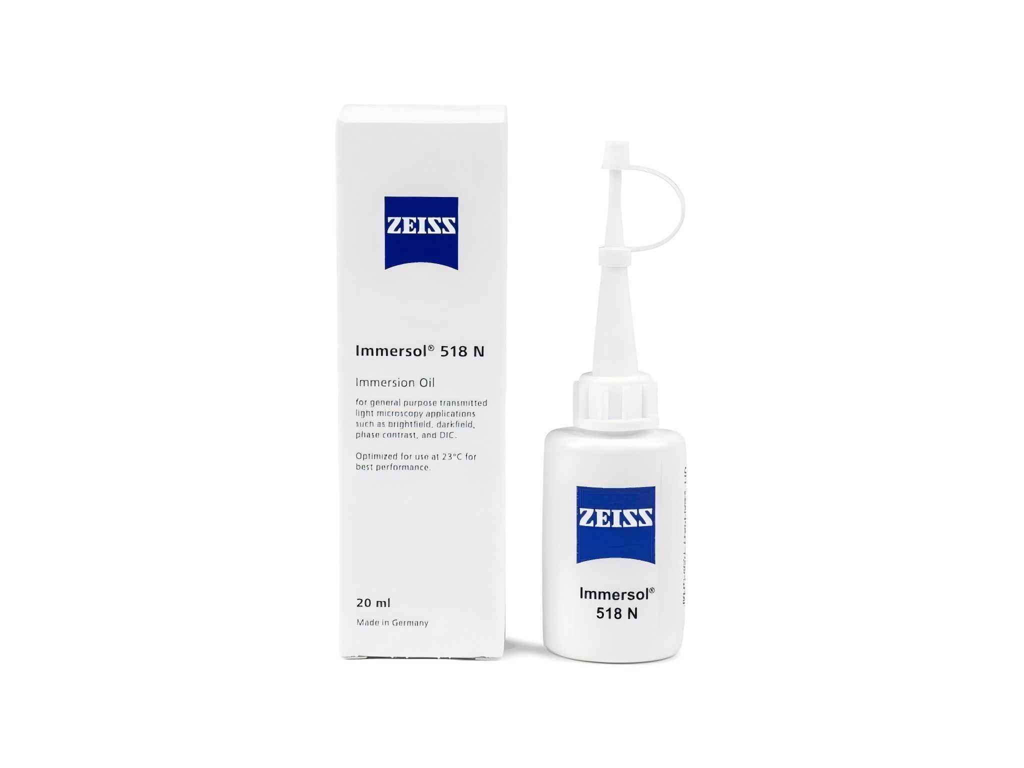 德国原装进口蔡司ZEISS普通镜油Zeiss Immersol 518 N Immersion oil 20 ml - boxed 433802-9000-000 德国原装进口蔡司ZEISS普通镜油Zeiss Immersol 518 N Immersion oil 20 ml - boxed 433802-9000-000