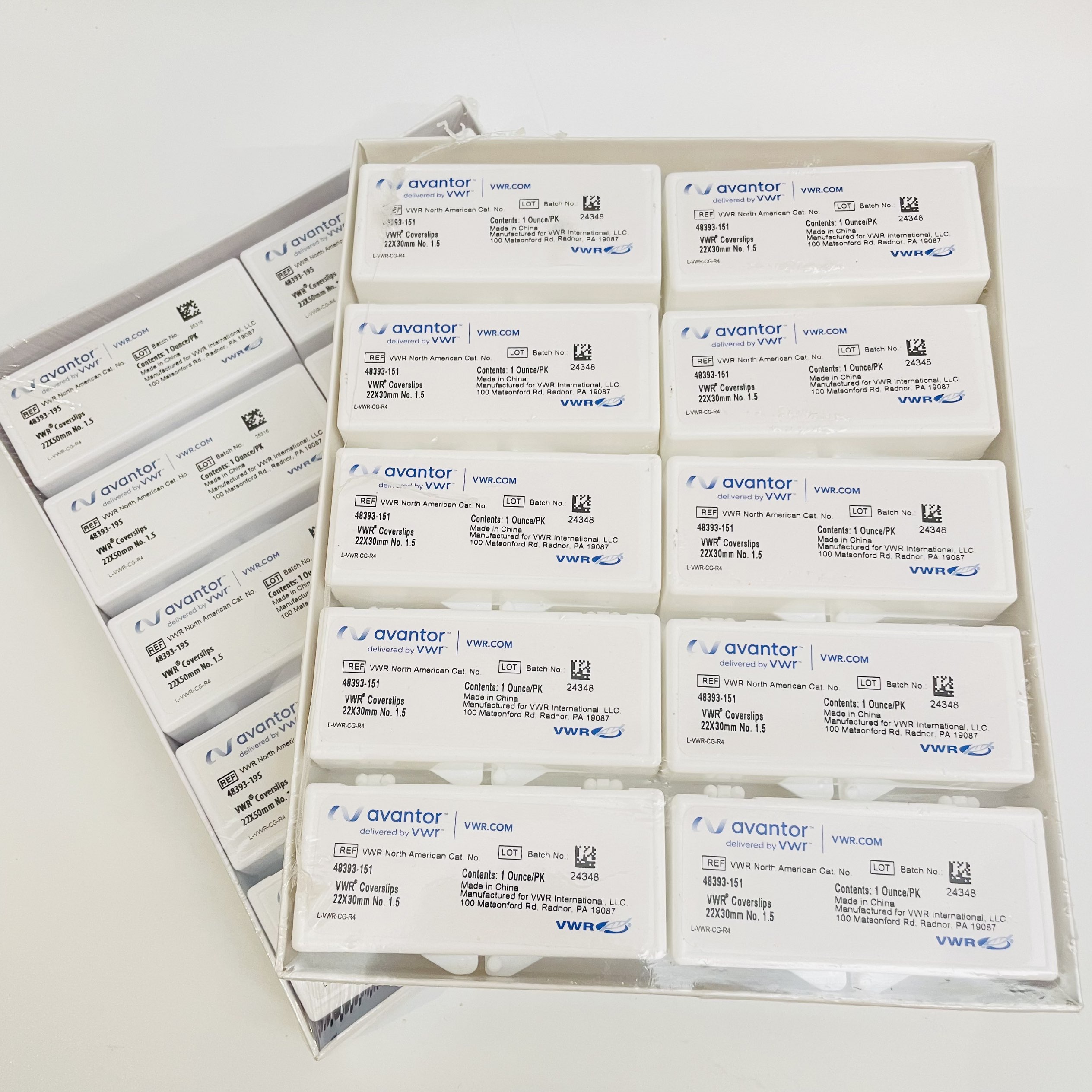 VWR显微镜盖玻片Avantor VWR Micro Cover Glasses VWR显微镜盖玻片Avantor VWR Micro Cover Glasses