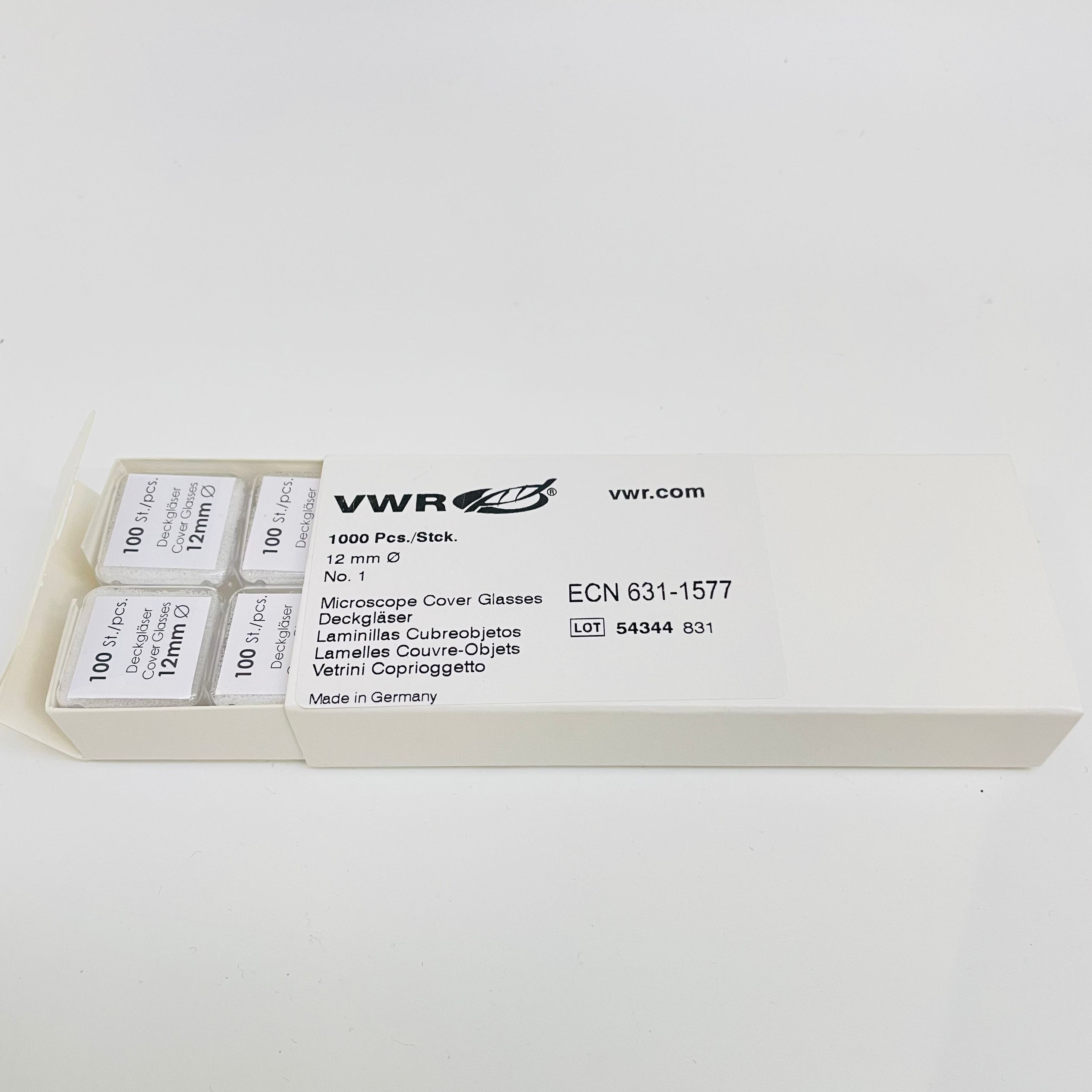 美国原装进口VWR显微镜盖玻片VWR Microscope Cover Glasses 美国原装进口VWR显微镜盖玻片VWR Microscope Cover Glasses