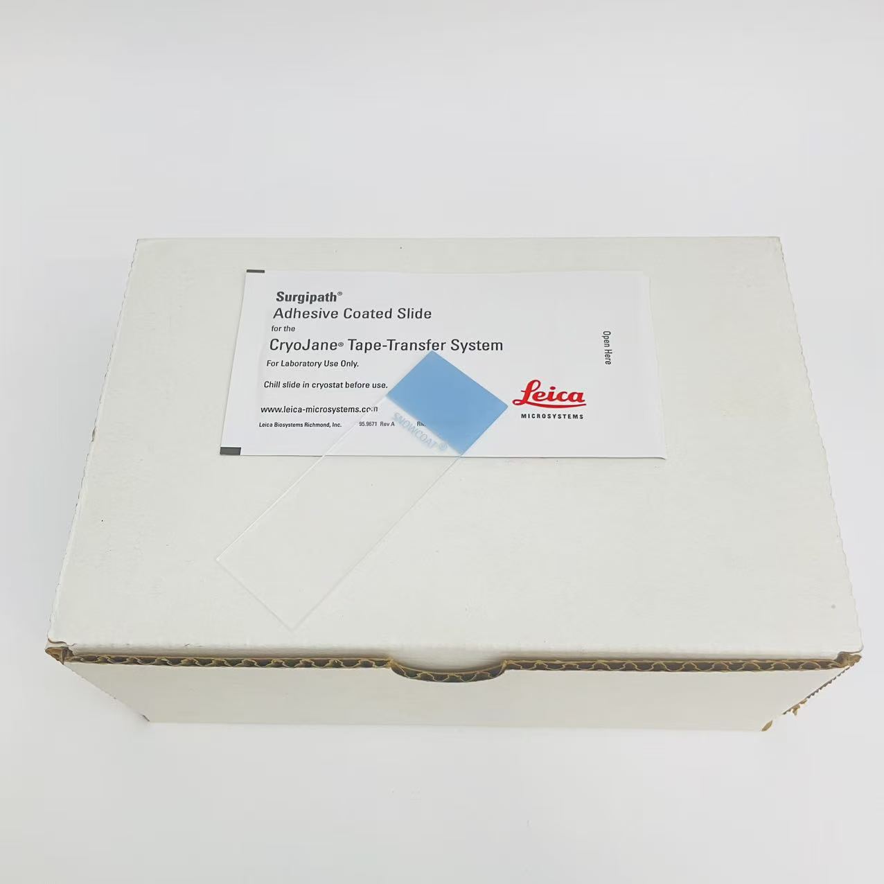 原装进口Leica徕卡CryoJane粘附载玻片CFSA 4X Adhesive Slides 39475209 原装进口Leica徕卡CryoJane粘附载玻片CFSA 4X Adhesive Slides 39475209